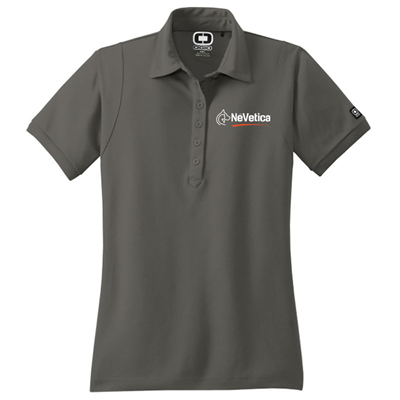 Women's NéVetica Polos - Grey
