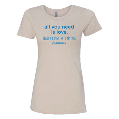 Women's All You Need is Love Sand Crew